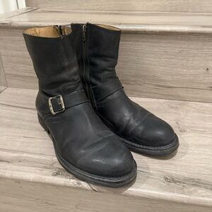 FRYE leather black boots